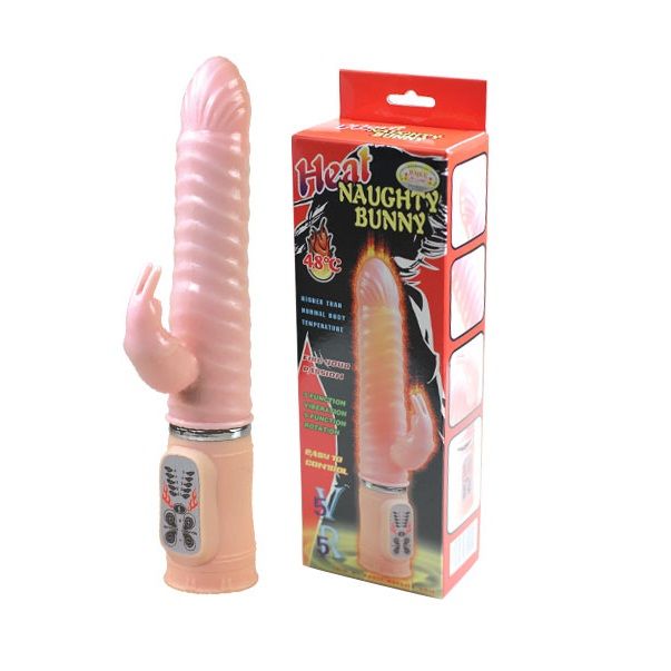 Vibratore Rabbit BAILE Heat fire Rosa Chiaro