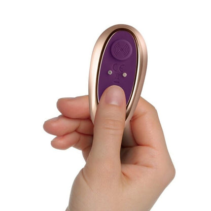 Vibratore telecomandato - Rocks off discover stimolatore anale viola
