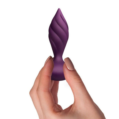 Vibratore telecomandato - Rocks off desire butt plug viola
