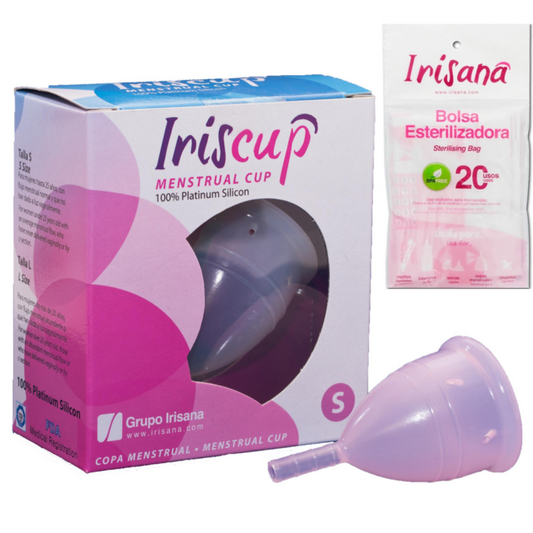 Coppette Mestruale Iriscup Taglia S Rosa