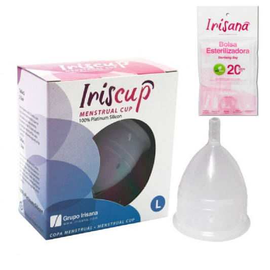 Coppette Mestruale Iriscup Taglia L Rosa