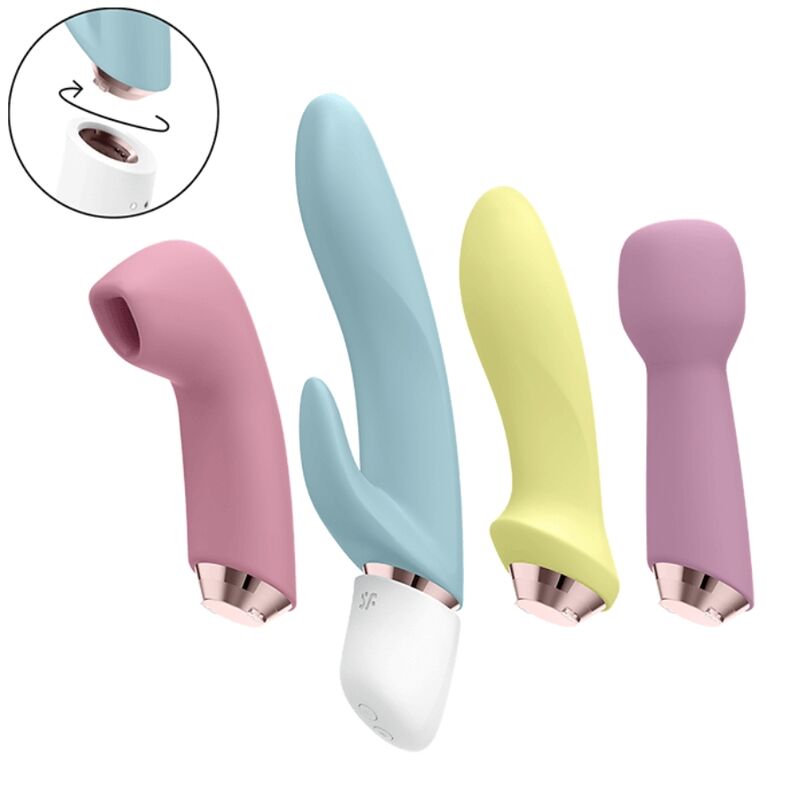 Vibratori Satisfyer Marvelous Four set multifunzionale