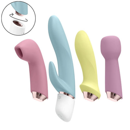 Vibratori Satisfyer Marvelous Four set multifunzionale