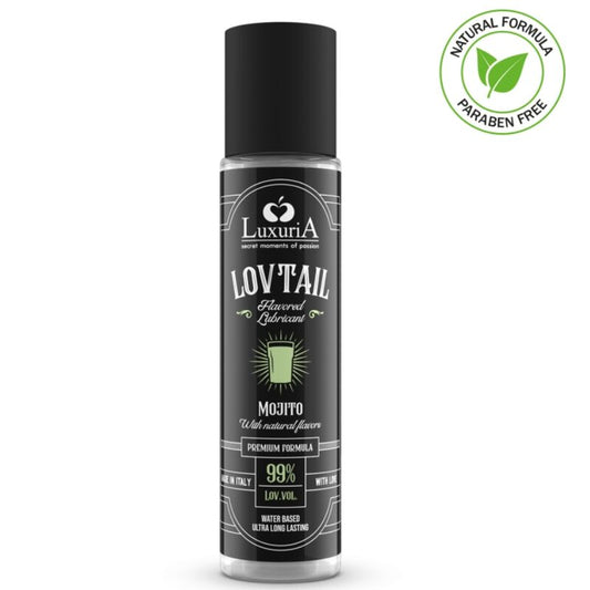 Luxuria lubrificante a base d''acqua lovtail - mojito 60 ml