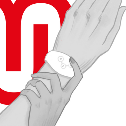 Accessorio Watchme orologio con tecnologia wireless - bianco