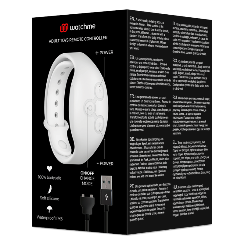 Accessorio Watchme orologio con tecnologia wireless nero