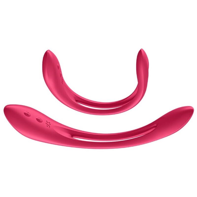 Vibratore multifunzionale Satisfyer Elastic joy rosso