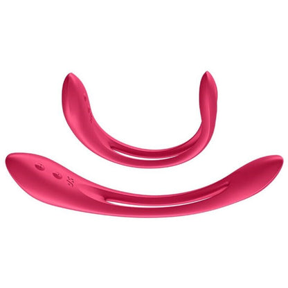 Vibratore multifunzionale Satisfyer Elastic joy rosso