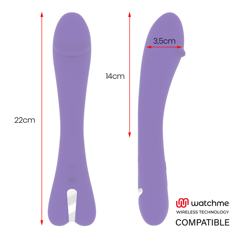 Mr boss enzo vibrador compatible con watchme wireless technology