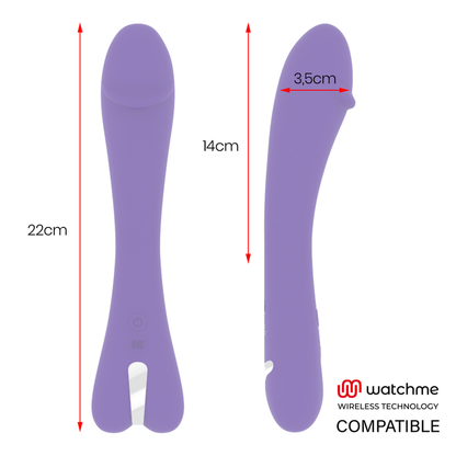 Mr boss enzo vibrador compatible con watchme wireless technology