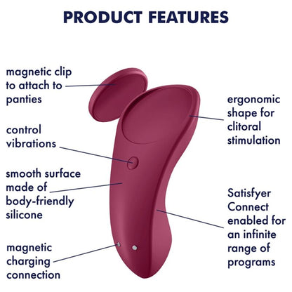 Vibratore telecomandato - Satisfyer box partner 1 con app