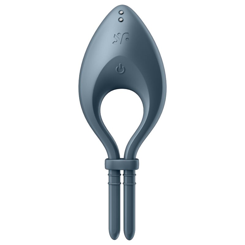 Anneau Vibrant Satisfyer Bullseye Gris