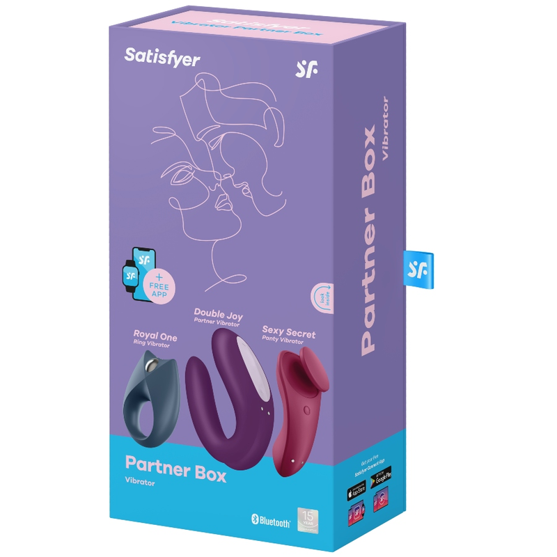 Vibratore telecomandato - Satisfyer box partner 3 con app