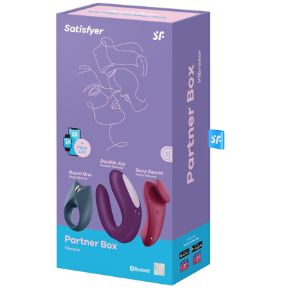 Vibratore telecomandato - Satisfyer box partner 3 con app
