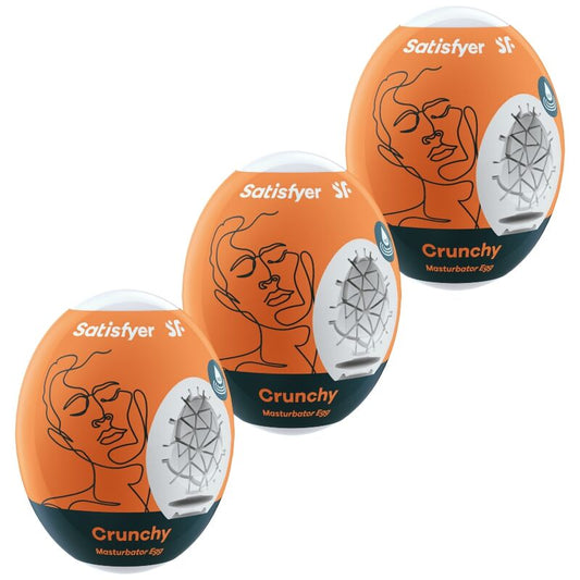 Satisfyer 3 œufs masturbateur - croquant