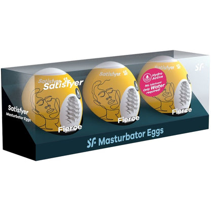 Satisfyer 3 œufs masturbateurs - féroce
