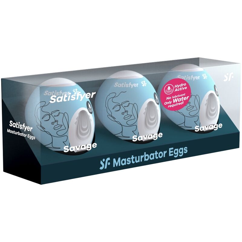 Satisfyer 3 œufs masturbateur - sauvage