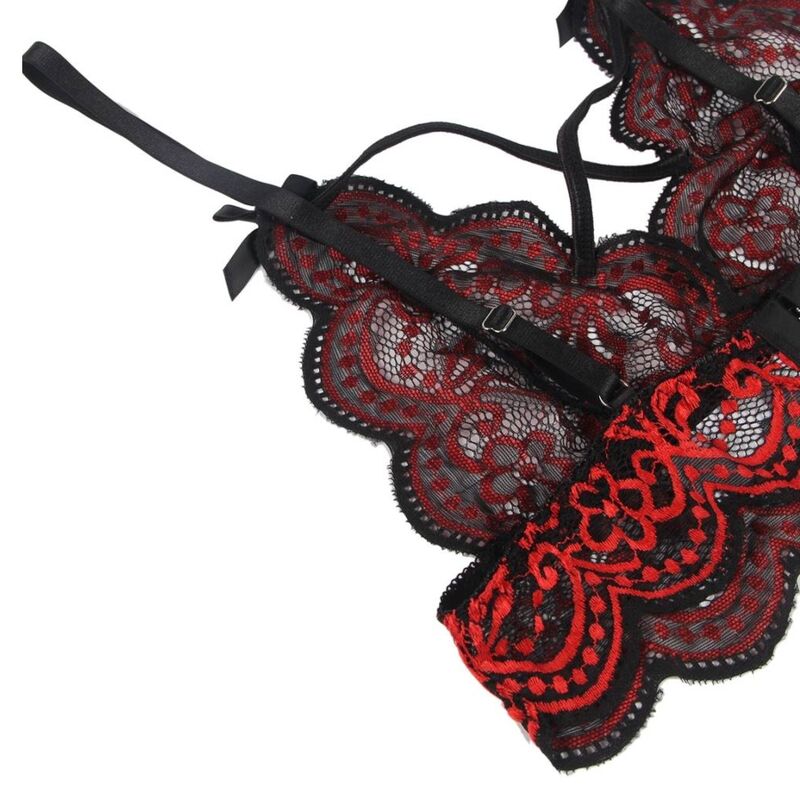 Subblime ensemble deux pièces, top en dentelle et culotte T L/XL