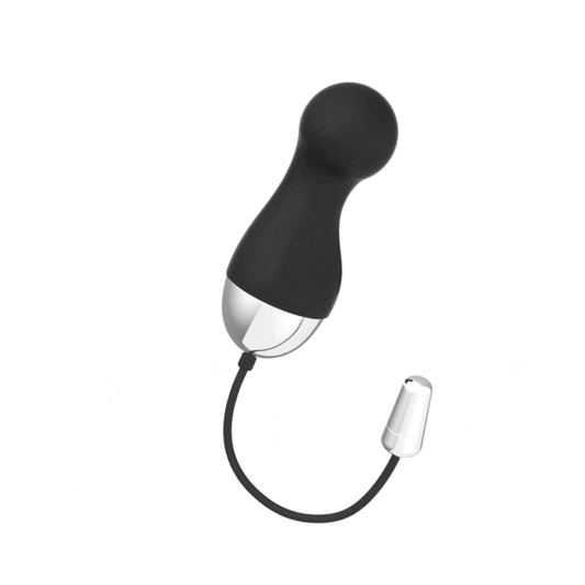 Ovetto vibrante Brilly glam ian con telecomando nero