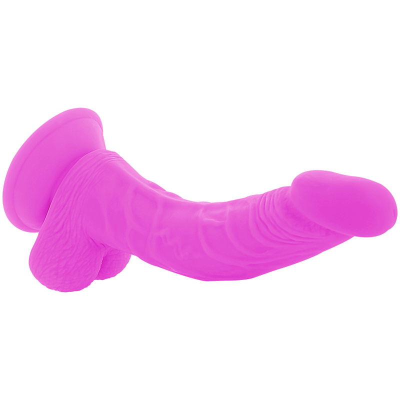 Diversia dildo vibrante flessibile 21,5 cm - viola