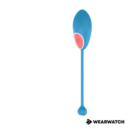 Ovetto vibrante Wearwatch egg wireless technology watchme blu e bianco
