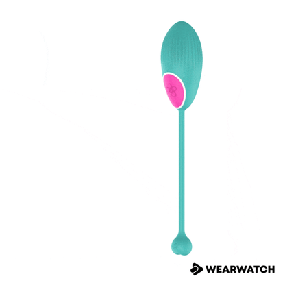 Ovetto vibrante Wearwatch egg wireless technology watchme aquamarina e bianco