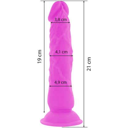 Diversia gode-ceintures vibrant flexible 21 cm - violet