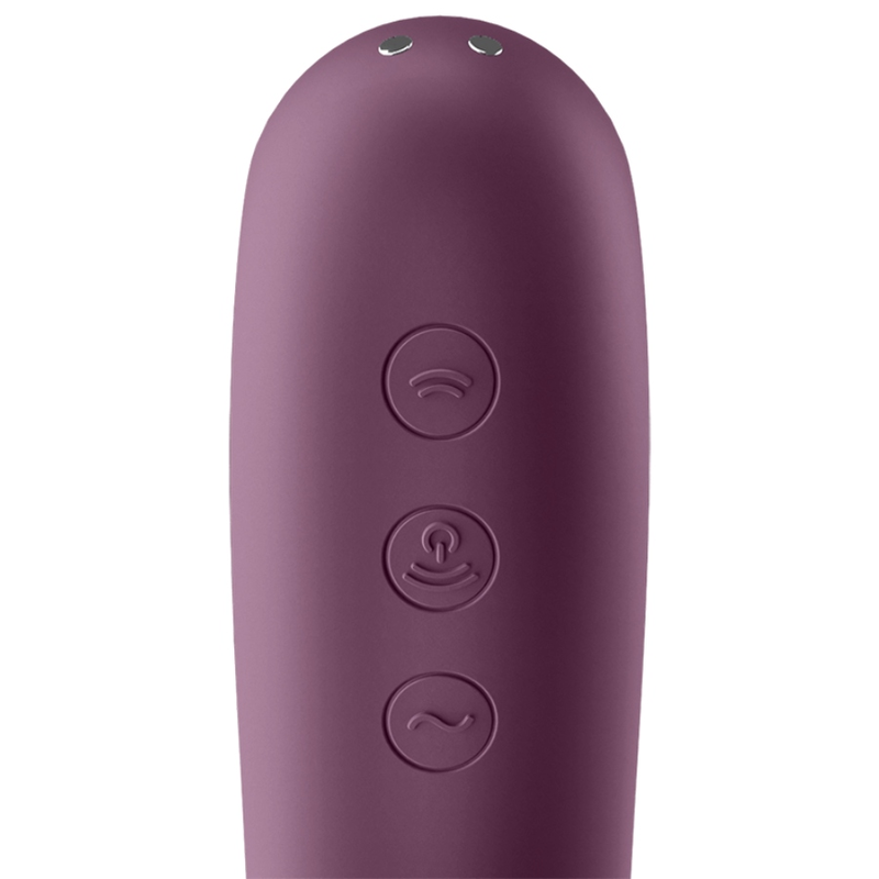 Suce-Clitoris Satisfyer Dual Kiss Violet