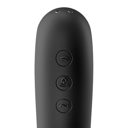Suce Clitoris Satisfyer Dual Kiss Noir