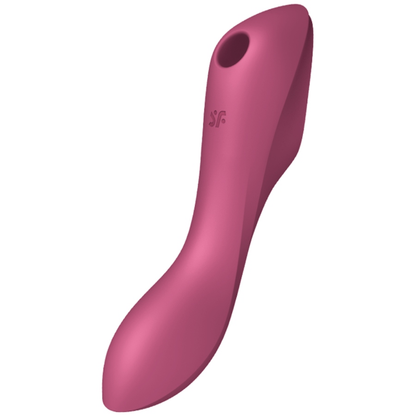 Succhia Clitoride Satisfyer Curvy Trinity 3 Rosso