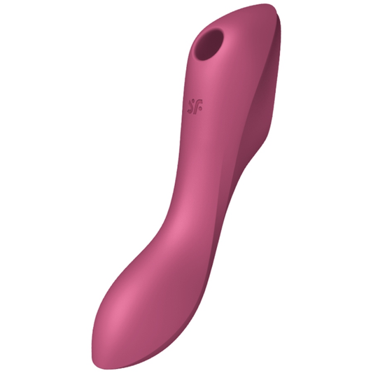 Succhia Clitoride Satisfyer Curvy Trinity 3 Rosso