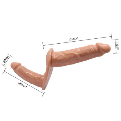 Baile imbracatura ultra passionata con doppio dildos strap on