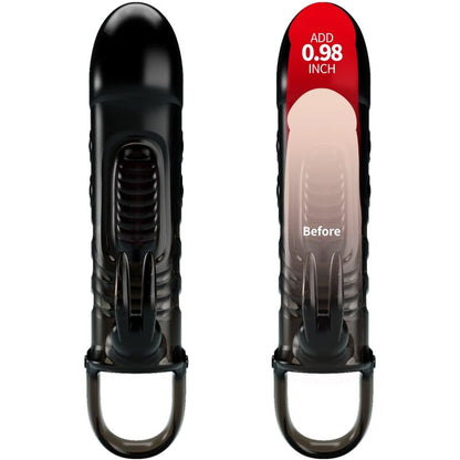 Pretty love sloane manica del pene coniglio nero