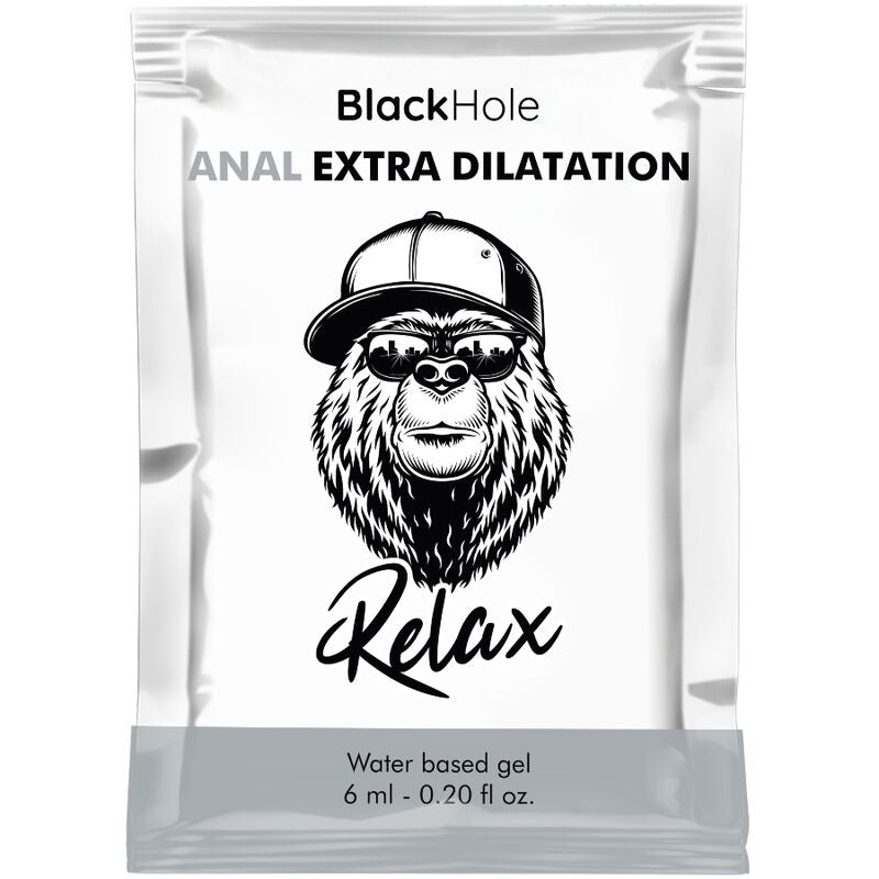 Black hole gel base acqua dilatazione anale 70 ml
