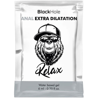 Black hole gel base acqua dilatazione anale 70 ml
