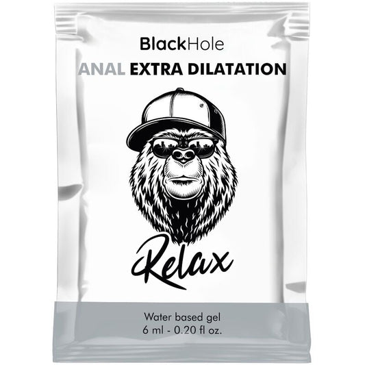 Black hole gel base acqua dilatazione anale 70 ml