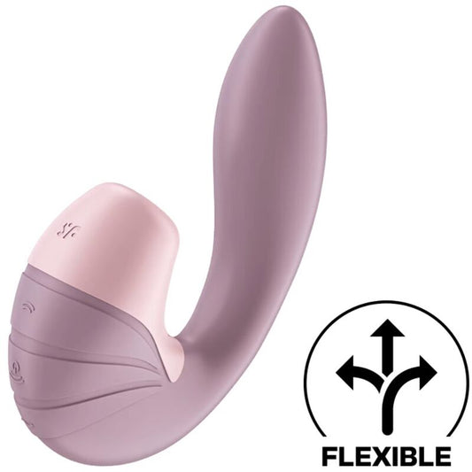Succhia Clitoride & Punto G Satisfyer Supernova Viola Chiaro