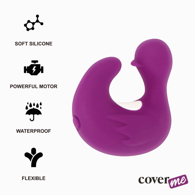 Vibratore coverme duckymania viola