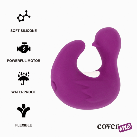 Vibratore coverme duckymania viola