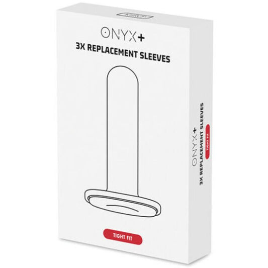Manica di ricambio kiiroo per onyx+ 3 unità - vestibilità aderente