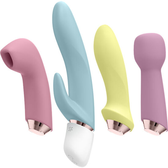 Vibratori Satisfyer Marvelous Four set multifunzionale