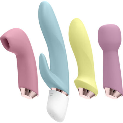 Vibratori Satisfyer Marvelous Four set multifunzionale