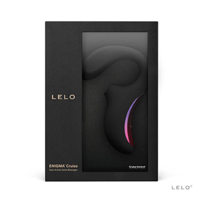 Lelo - enigma cruise massaggiatore sonico a doppia stimolazione nero