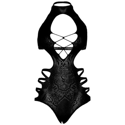 Tuta leg avenue cut out con strappy taglia unica - nera