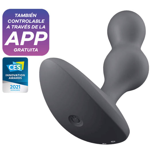 Tappo vibrante satisfyer deep diver - grigio
