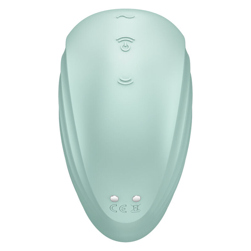Suceur de clitoris vibrant Satisfyer Pearl diver - vert