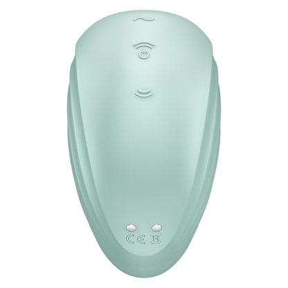 Suceur de clitoris vibrant Satisfyer Pearl diver - vert