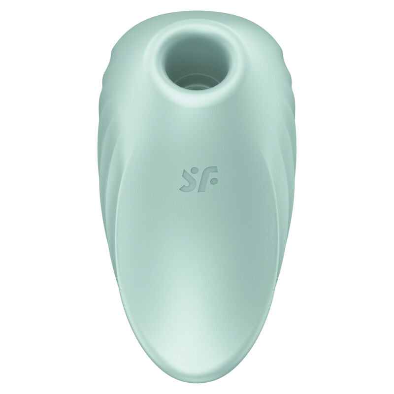 Suceur de clitoris vibrant Satisfyer Pearl diver - vert