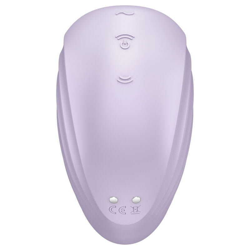 Succhia clitoride con vibrazione Satisfyer Pearl diver - viola