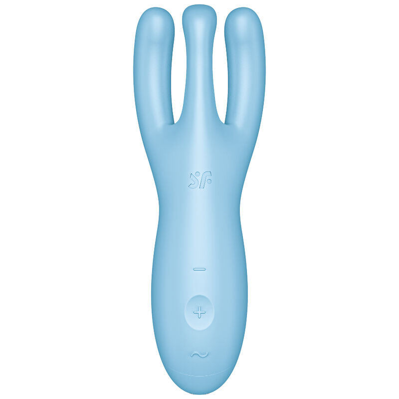 Vibratore satisfyer threesome 4 - blu
